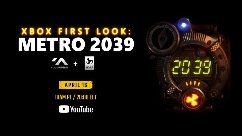 Xbox First Look: METRO 2039 | 4A Games + Deep Silver